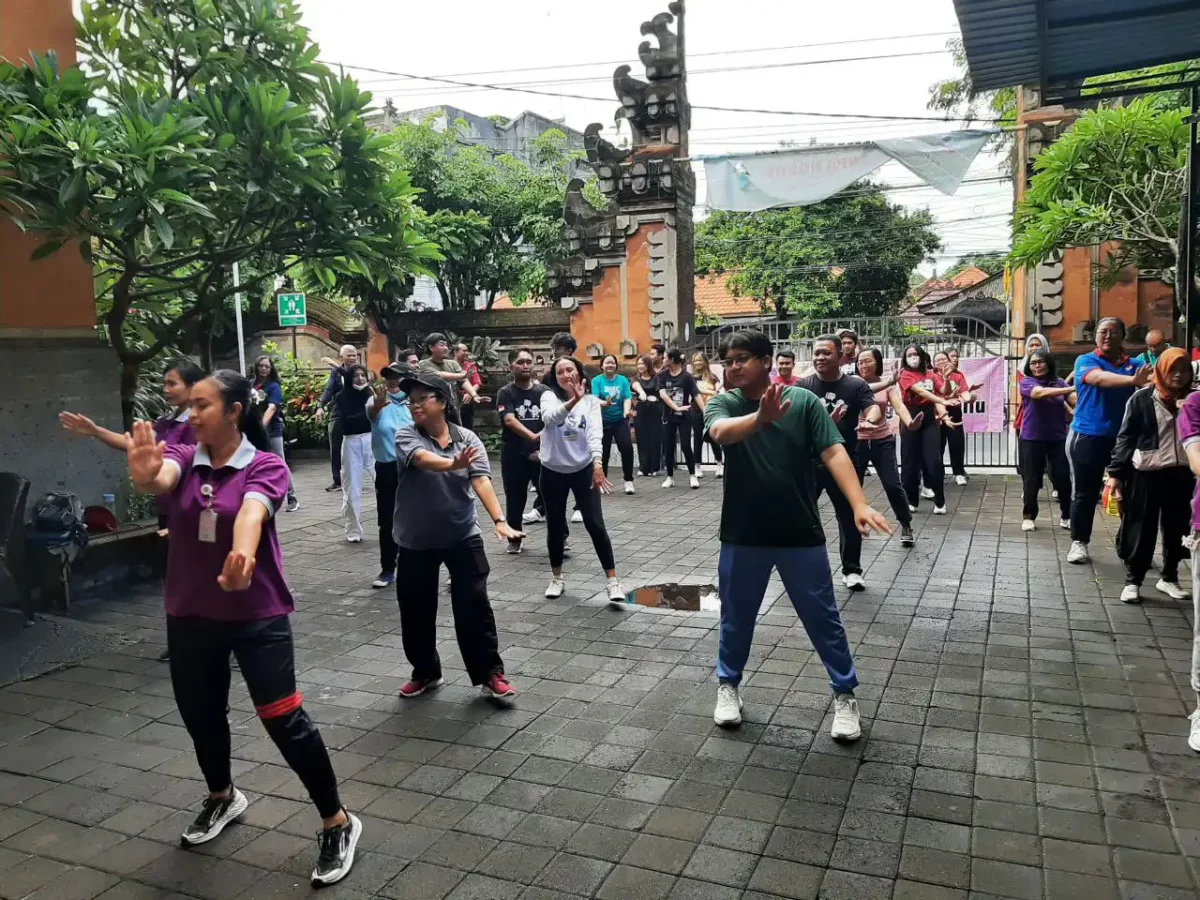 senam bersama pemilu 2024