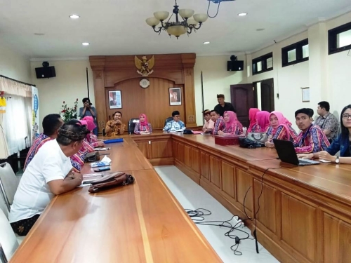 Kunjungan Kab. Komering Ulu Selatan Provinsi Sumatera Selatan di Dinas Kesehatan Provinsi Bali