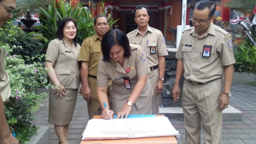 Pakta Integritas DIskes Bali