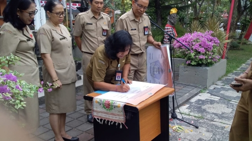 Pakta Integritas DIskes Bali