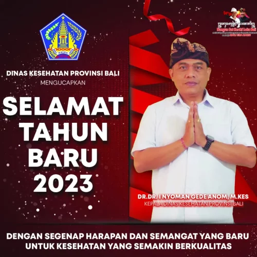 Kepala Dinas Kesehatan - Selamat Tahun Baru 2023
