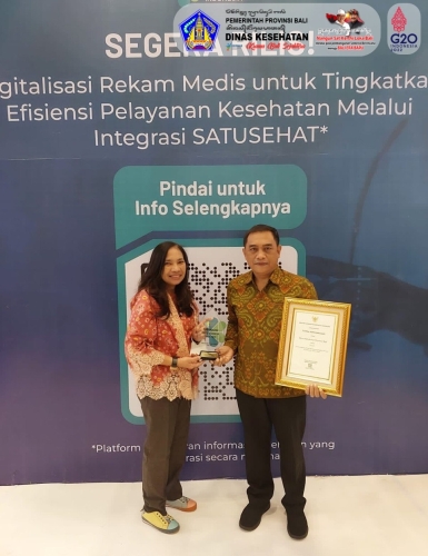 Juara Profil Kesehatan Provinsi Tingkat Nasional Tahun 2020