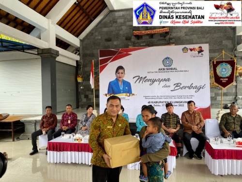 Aksi Sosial TP PKK Kabupaten Klungkung