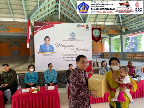 Aksi Sosial TP PKK Provinsi Bali Karangasem