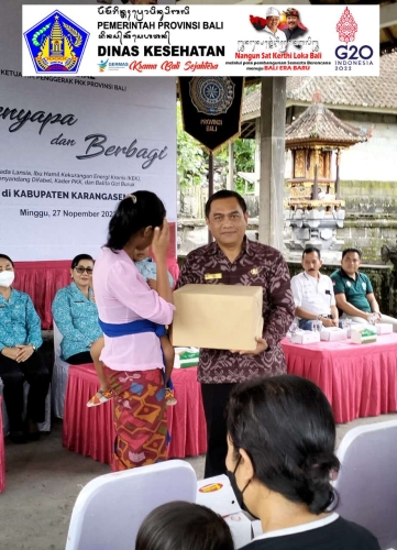 Aksi Sosial TP PKK Provinsi Bali Karangasem