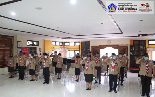 Pengukuhan Mabisaka dan Pinsaka Bakti Husada Provinsi Bali Masa Bakti 2021 – 2024