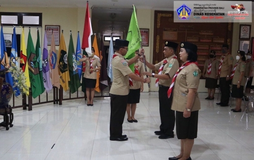 Pengukuhan Mabisaka dan Pinsaka Bakti Husada Provinsi Bali Masa Bakti 2021 – 2024