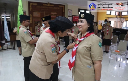 Pengukuhan Mabisaka dan Pinsaka Bakti Husada Provinsi Bali Masa Bakti 2021 – 2024